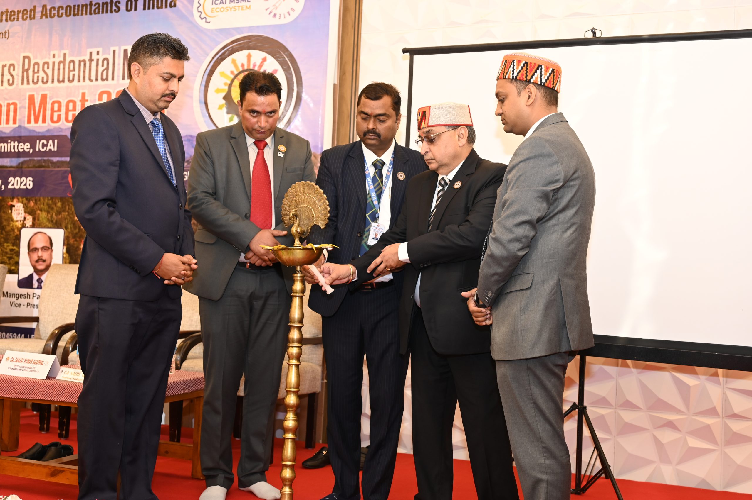 <img class="newup" src="https://cpgfm.icai.org/wp-content/uploads/2023/01/New-Transparent-Logo-label@zeevector.png" width="40" height="40" />ICAI-DFO-Stakeholders Residential Meet “MSME Manthan Meet”